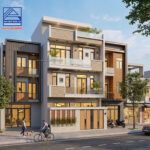 Mẫu nhà phố hiện đại 7x10m – 4 tầng.